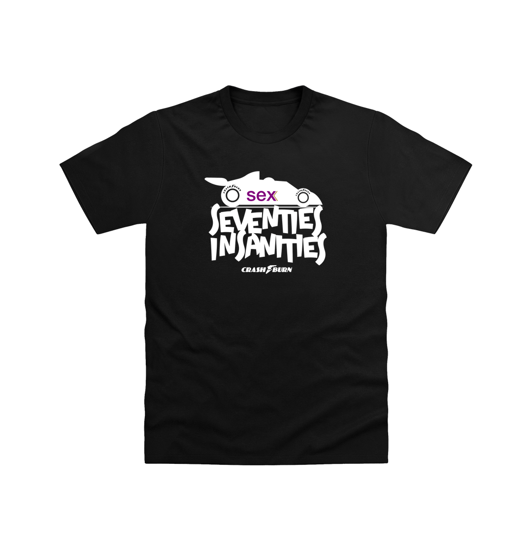 Black Seventies Sex T-Shirt