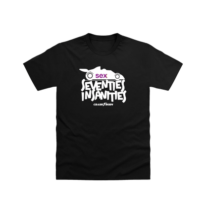 Black Seventies Sex T-Shirt