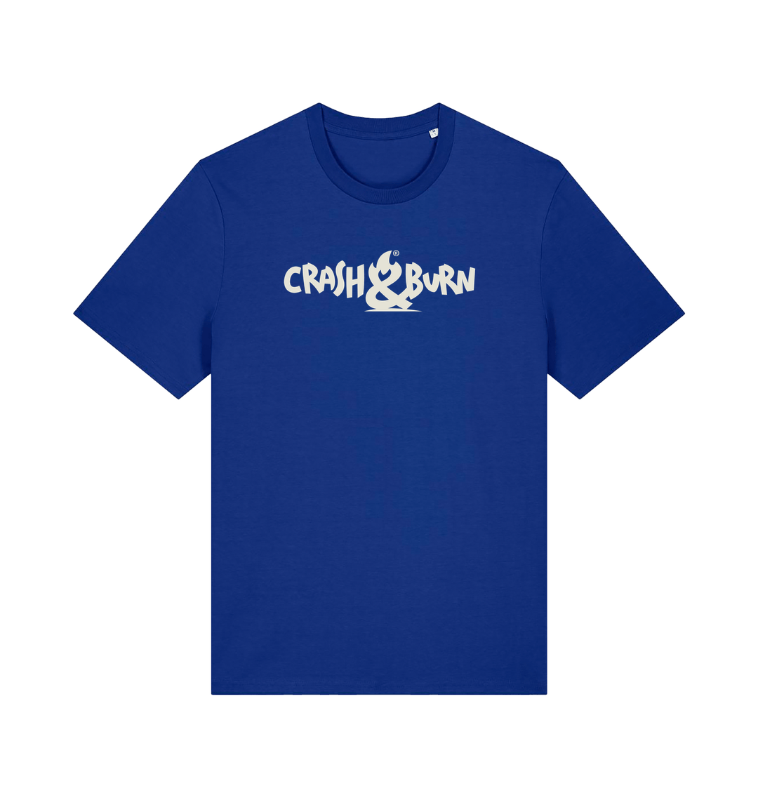 Worker Blue Printed T-shirt