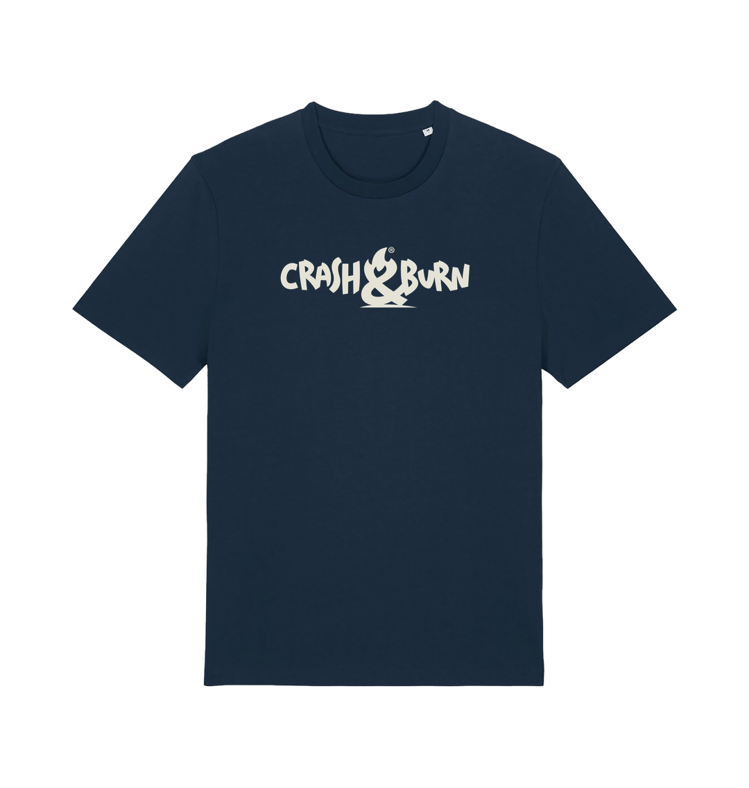 French Navy Printed T-shirt