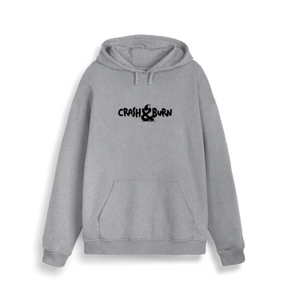 Heather Grey Printed Sweater