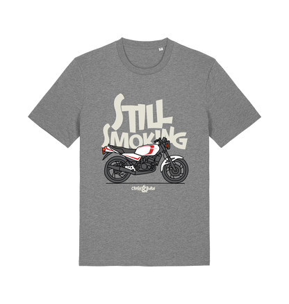 Mid Heather Grey Printed T-shirt