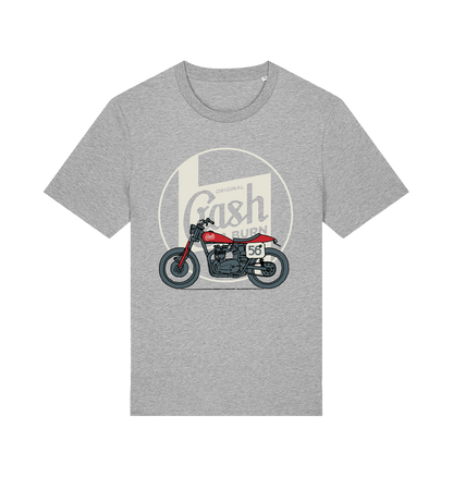 Heather Grey Printed T-shirt