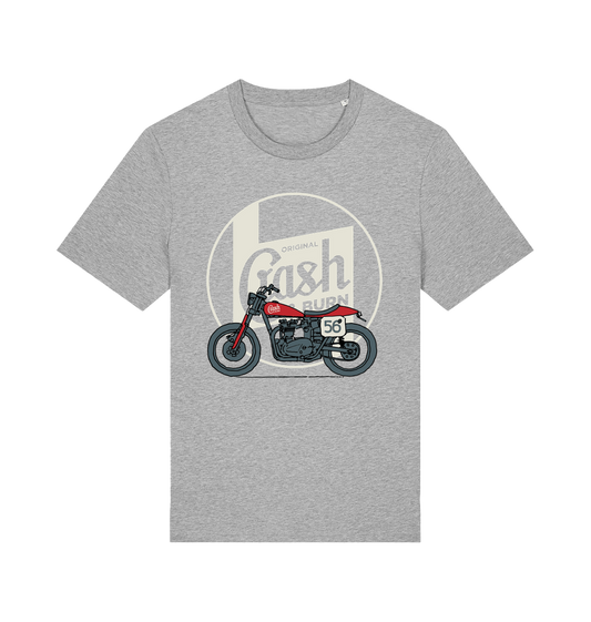 Heather Grey Printed T-shirt