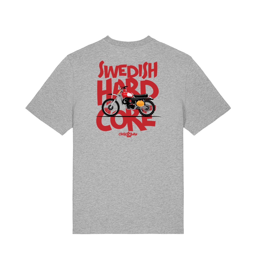 Heather Grey Printed T-shirt