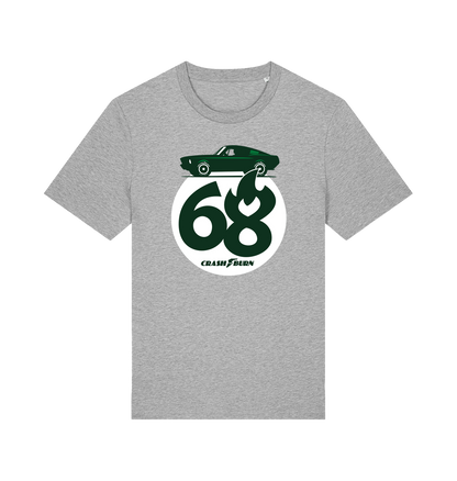 Heather Grey Printed T-shirt