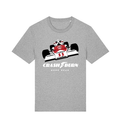 Heather Grey Printed T-shirt