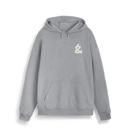 Heather Grey Printed Sweater