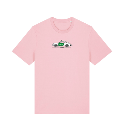 Cotton Pink Printed T-shirt