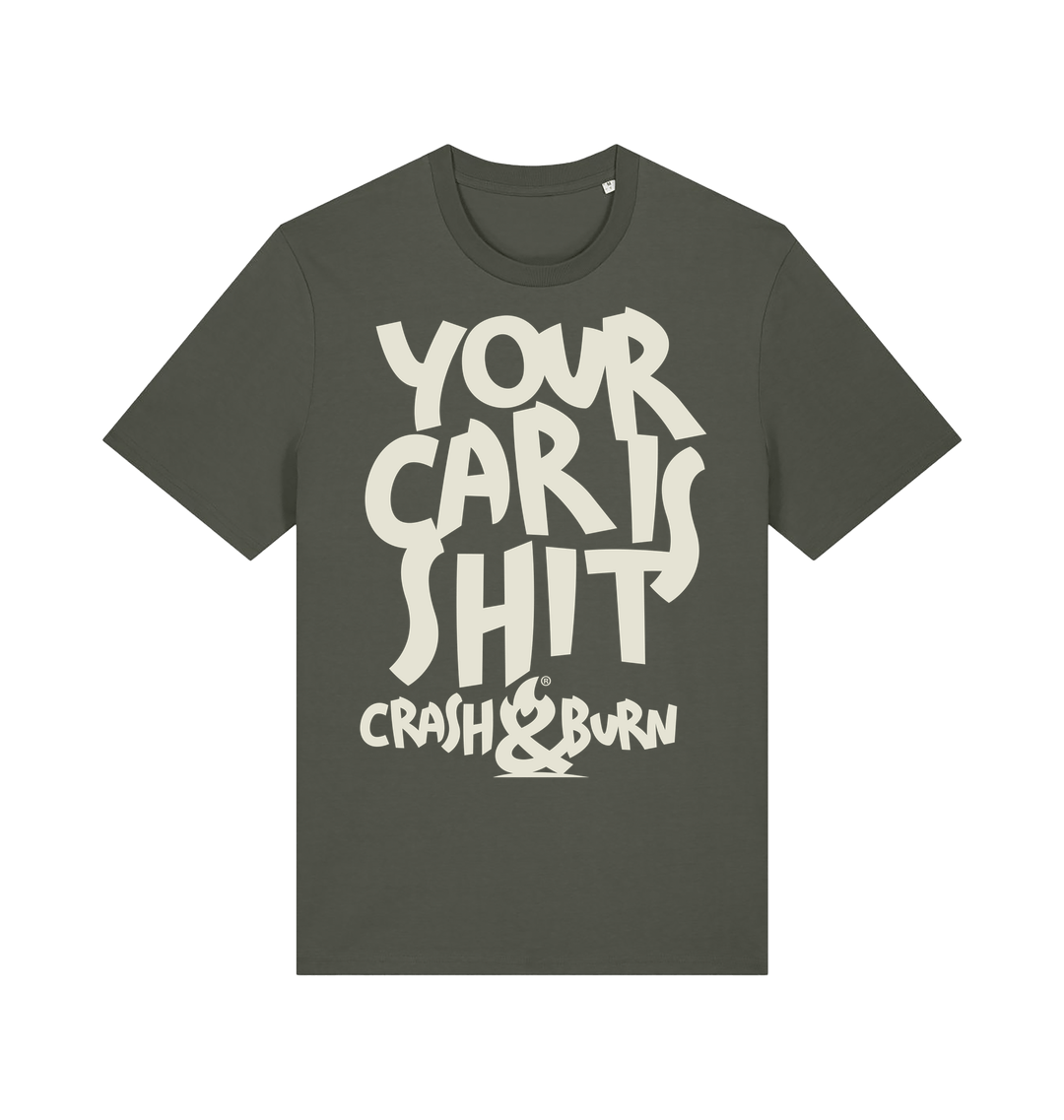 Khaki Printed T-shirt