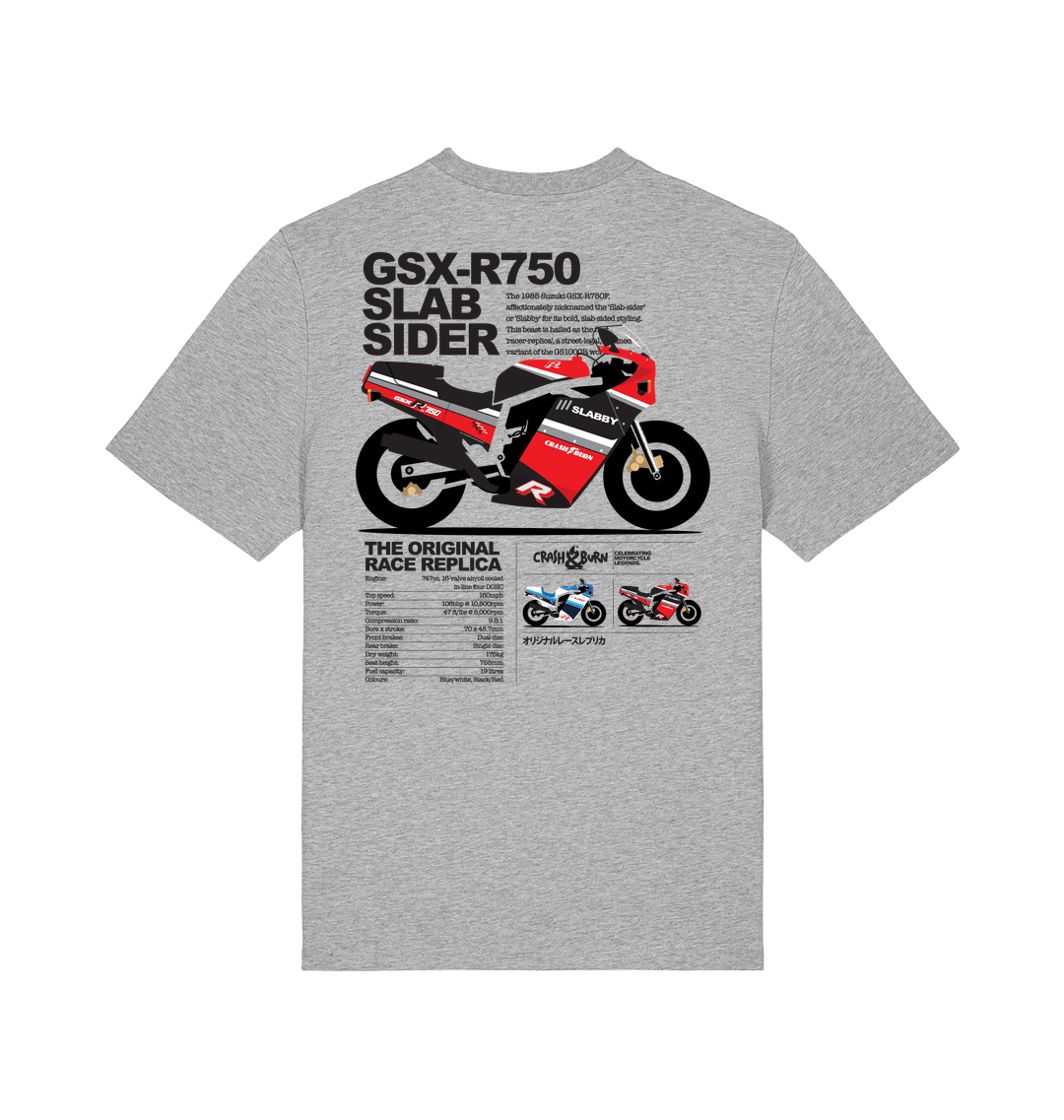 Heather Grey Printed T-shirt