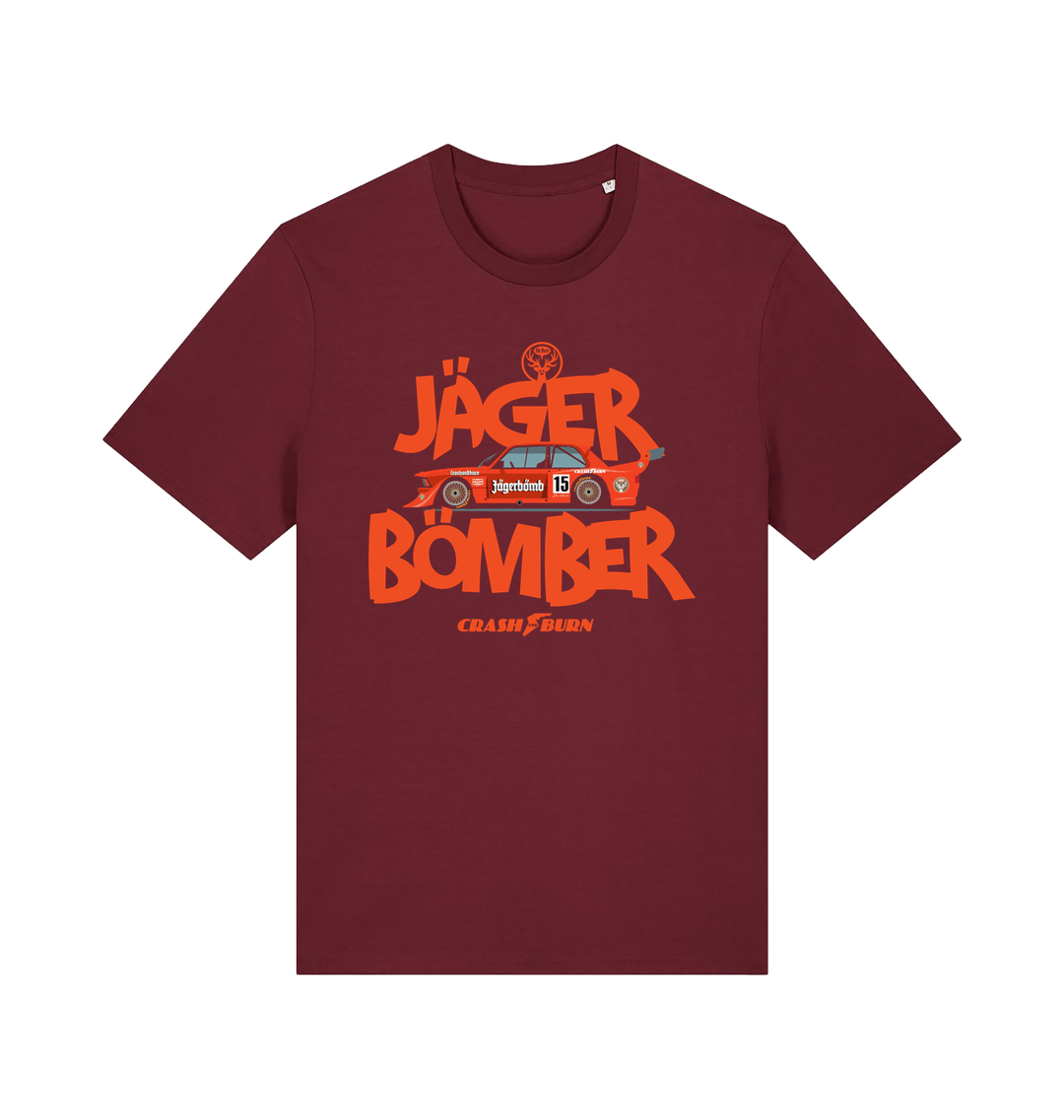 Burgundy Printed T-shirt