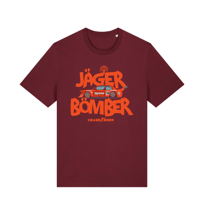 Burgundy Printed T-shirt