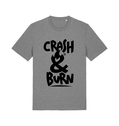 Mid Heather Grey Printed T-shirt