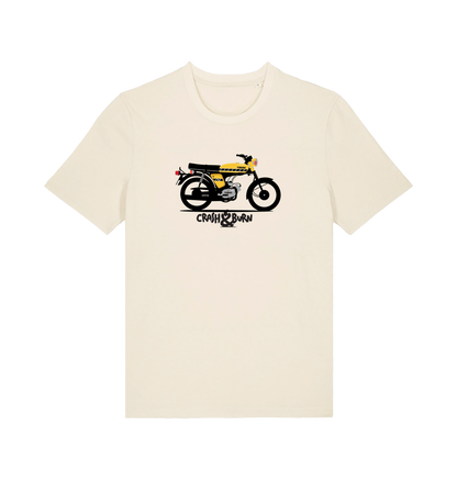 Natural Raw Printed T-shirt Front