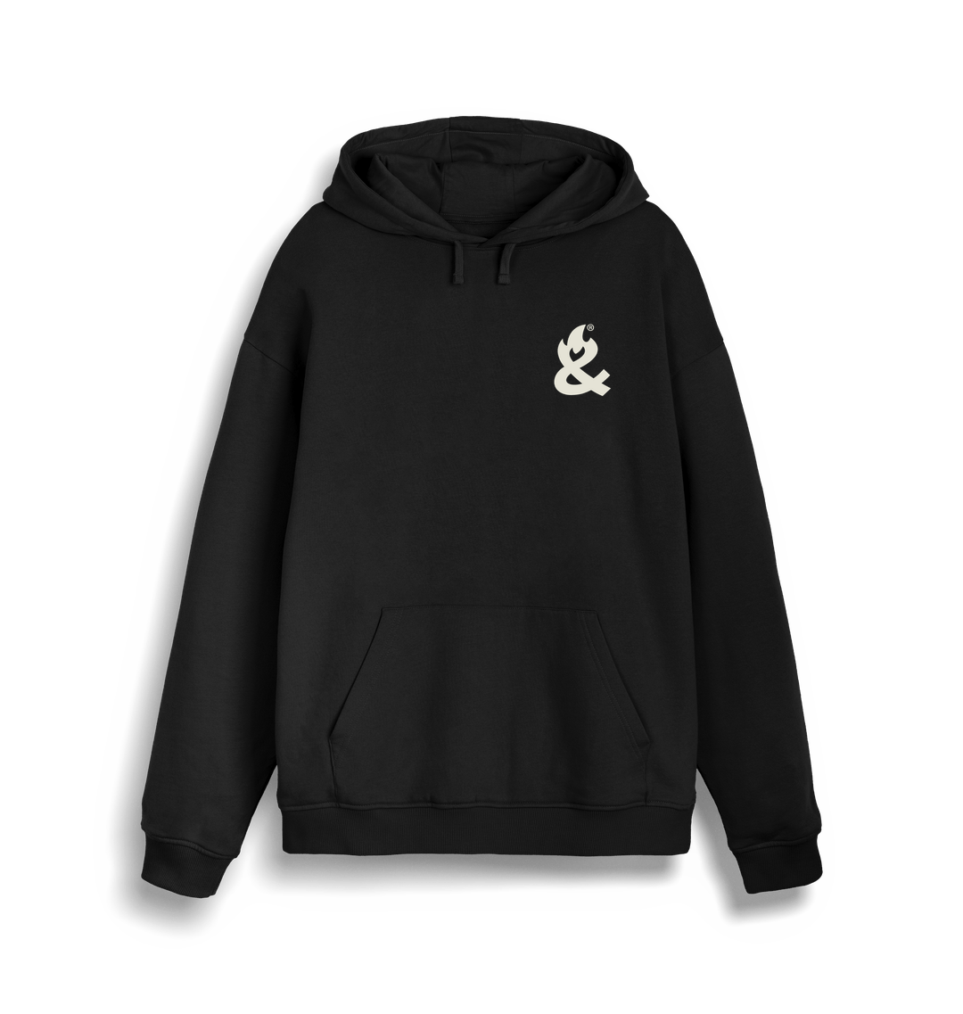 Black Printed Sweater