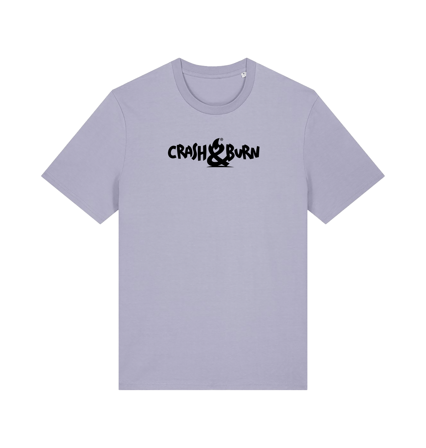 Lavender Printed T-shirt Front