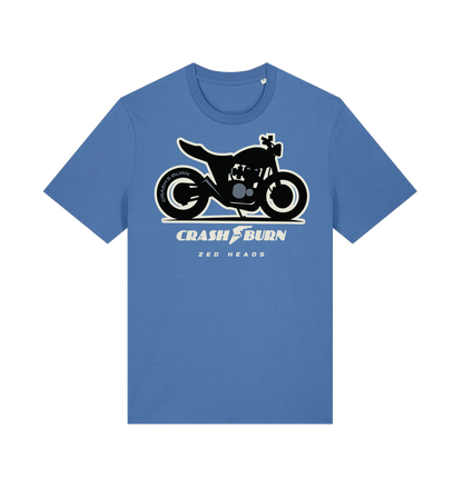 Bright Blue Printed T-shirt