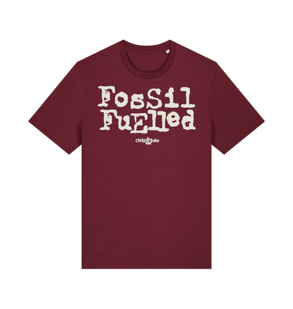 Burgundy Printed T-shirt