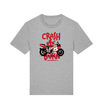 Heather Grey Printed T-shirt