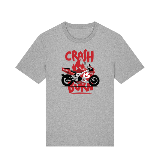 Heather Grey Printed T-shirt