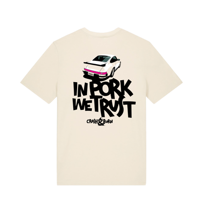 Natural Raw Printed T-shirt Back