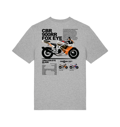 Heather Grey Printed T-shirt Back