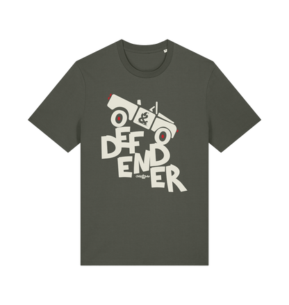 Khaki Printed T-shirt