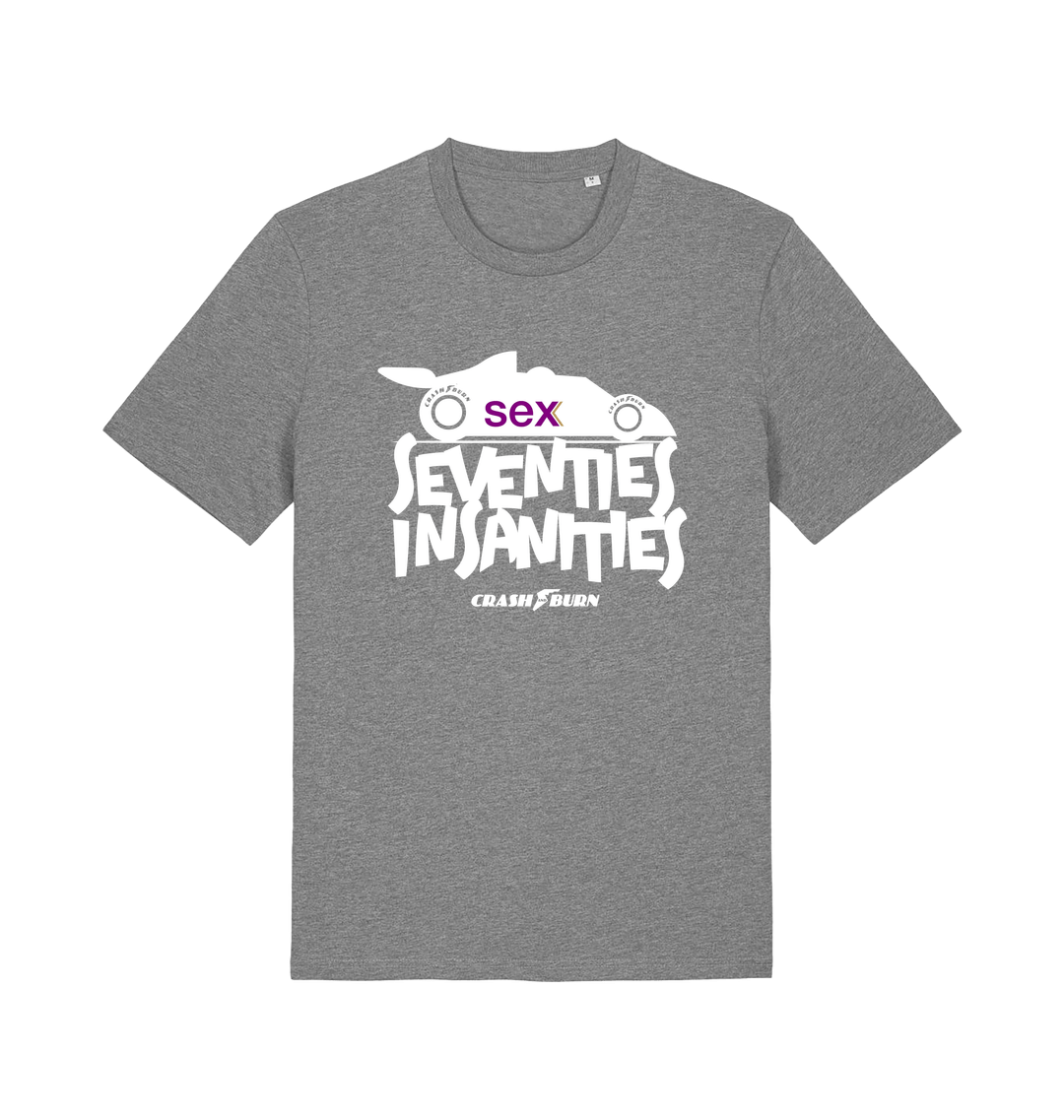 Mid Heather Grey Printed T-shirt
