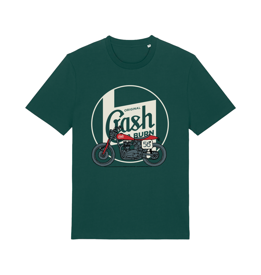 Glazed Green Printed T-shirt