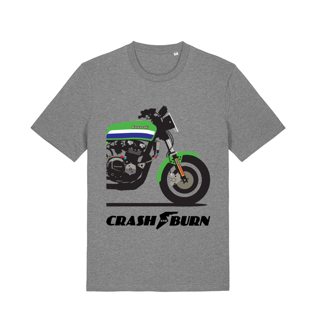 Mid Heather Grey Printed T-shirt