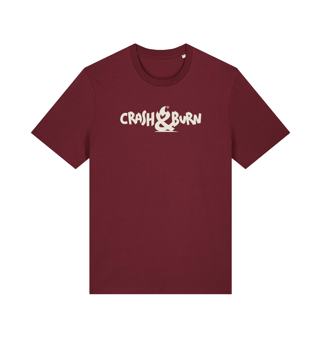Burgundy Printed T-shirt