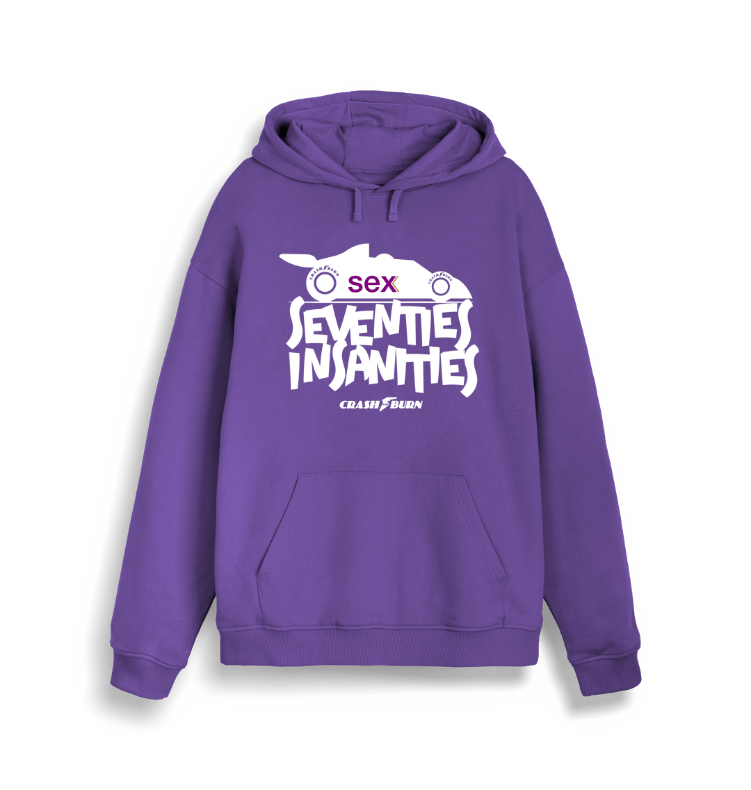 Purple Love Printed Sweater