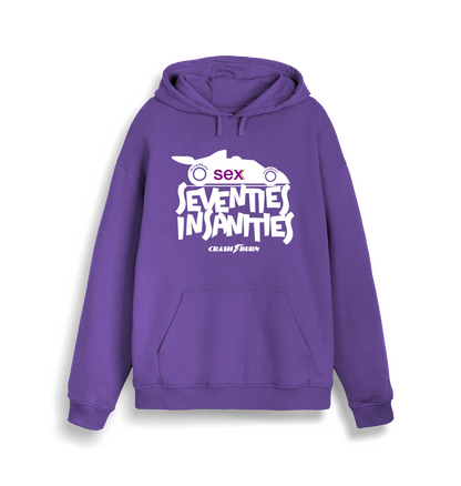 Purple Love Printed Sweater