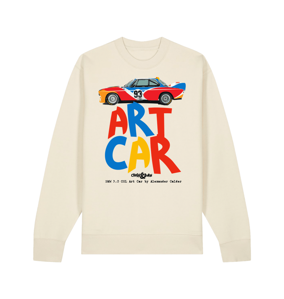 Natural Raw Printed Sweater