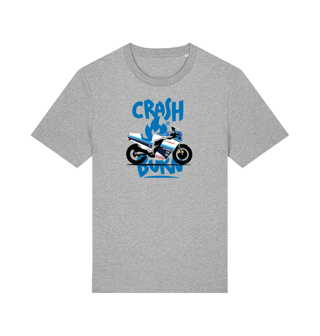 Heather Grey Printed T-shirt