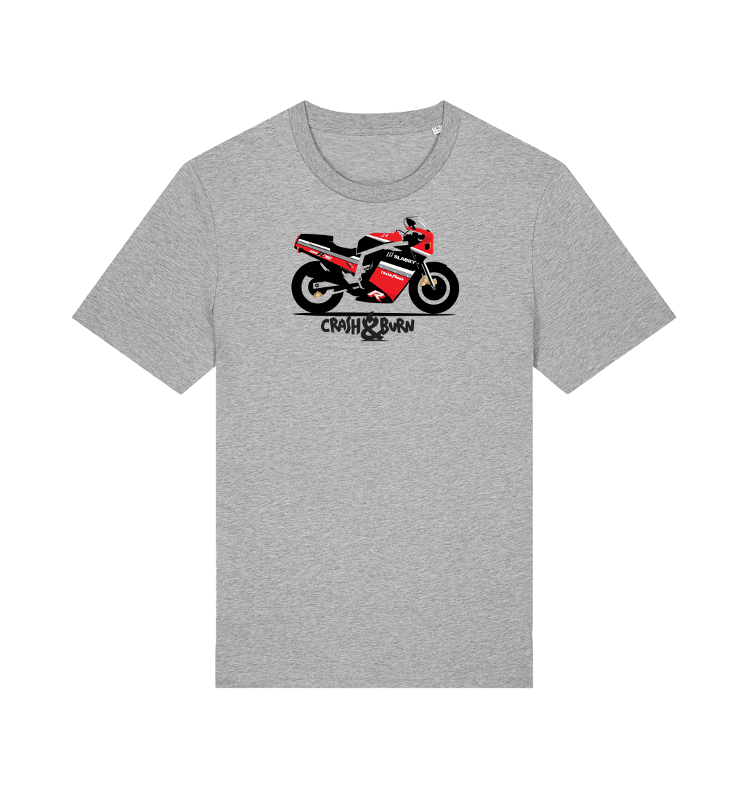 Heather Grey Printed T-shirt