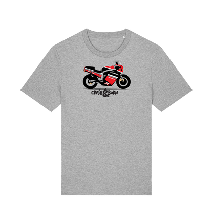 Heather Grey Printed T-shirt