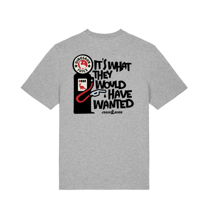 Heather Grey Printed T-shirt