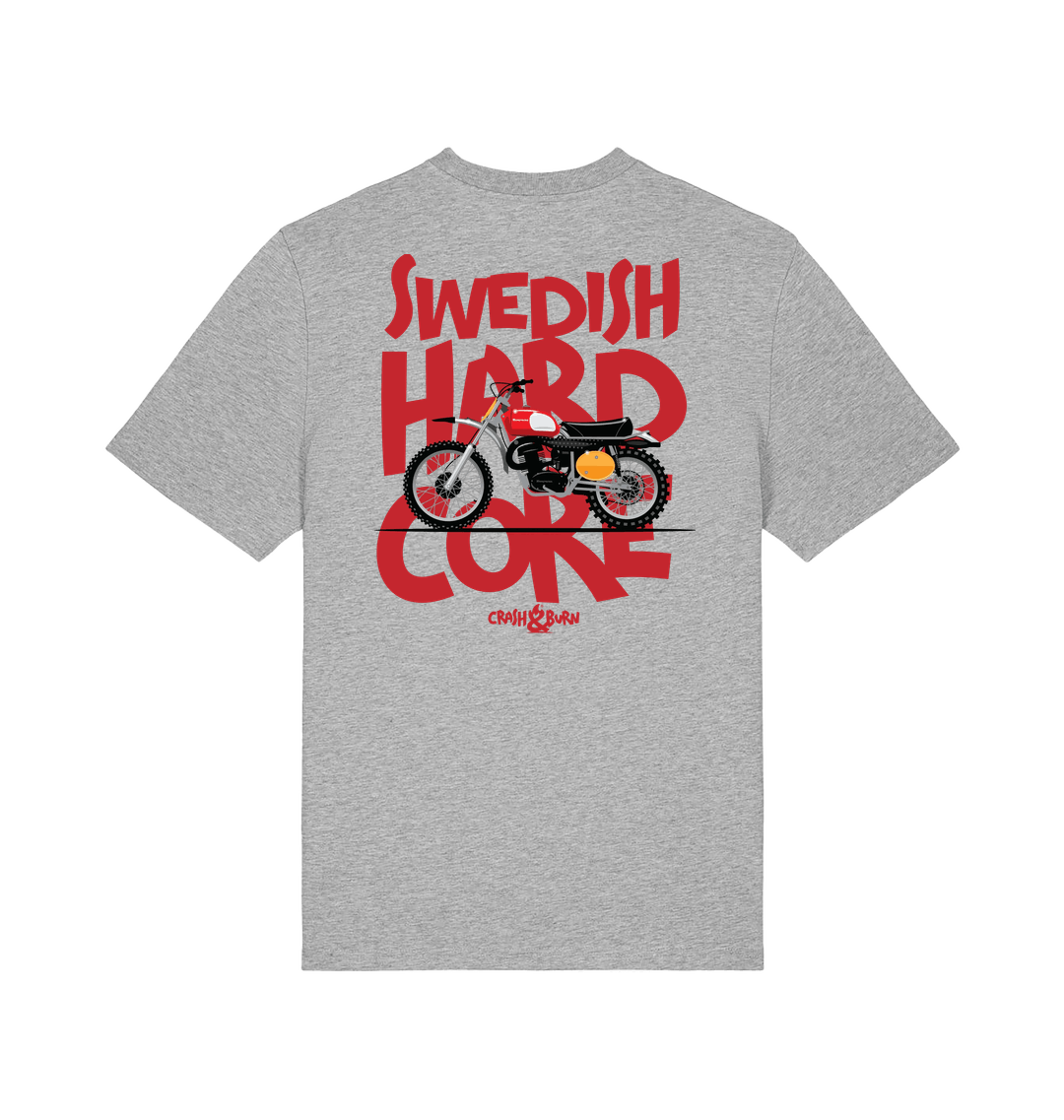 Heather Grey Printed T-shirt