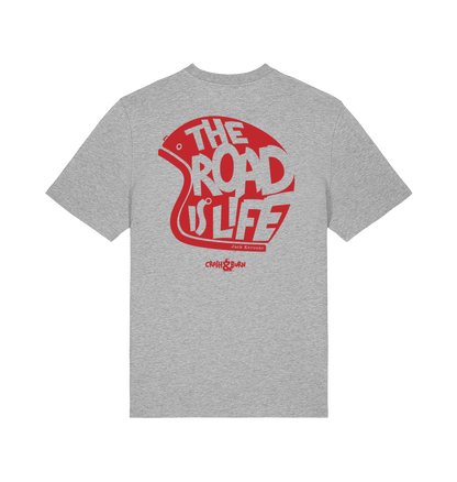 Heather Grey Printed T-shirt