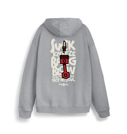 Heather Grey Printed Sweater