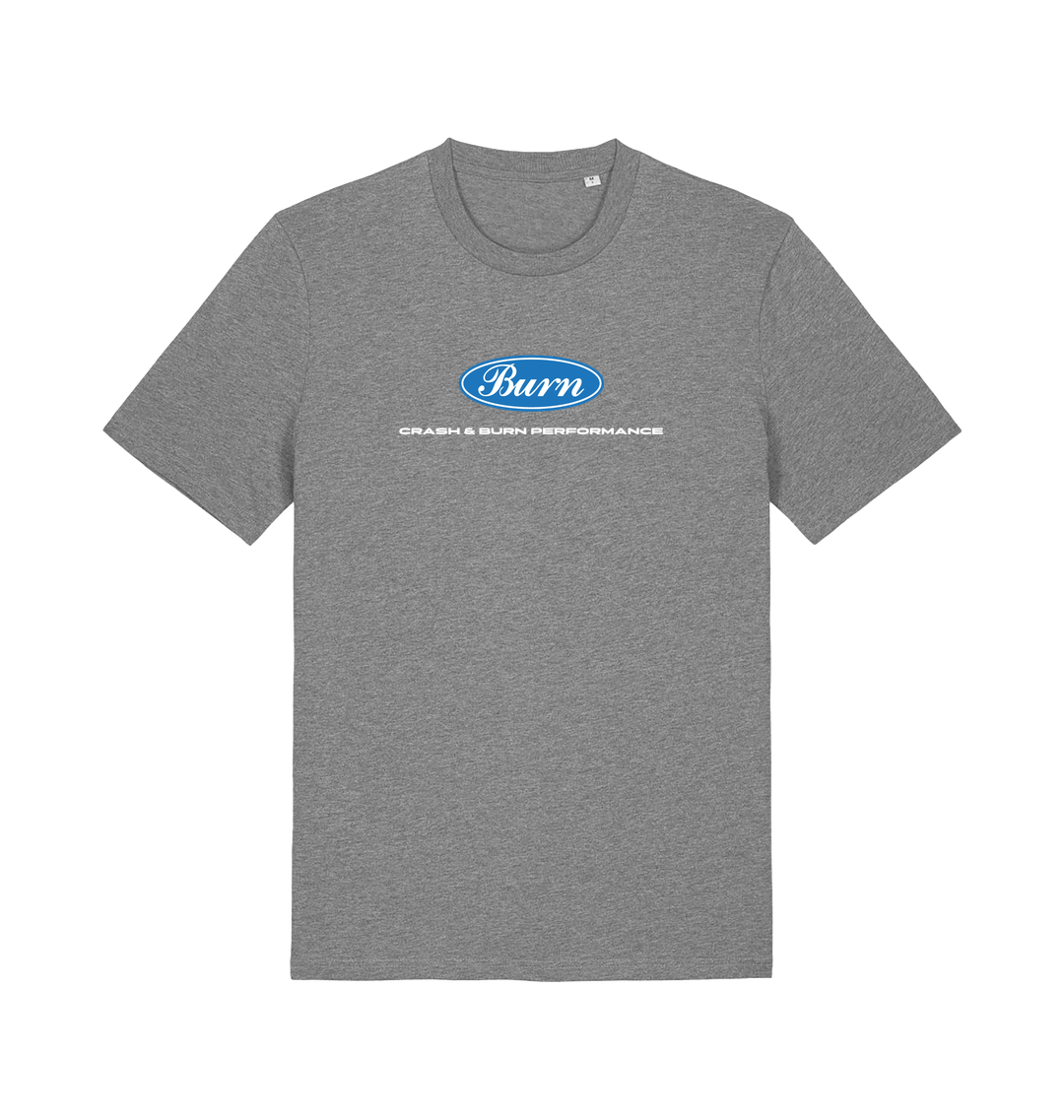 Mid Heather Grey Printed T-shirt