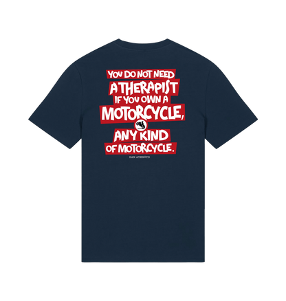 French Navy Printed T-shirt