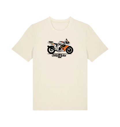 Natural Raw Printed T-shirt Front