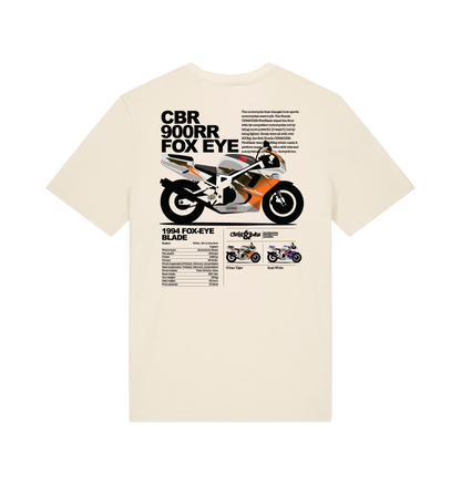 Natural Raw Printed T-shirt Back