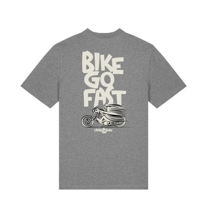 Mid Heather Grey Printed T-shirt